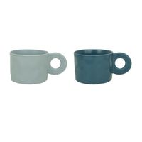 Taza Krea Relieve Color Solido 300ml Surtido