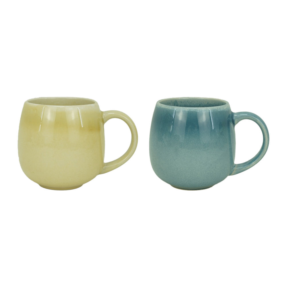 Taza Krea Belly Esmalte Reactivo 510ml Surtido