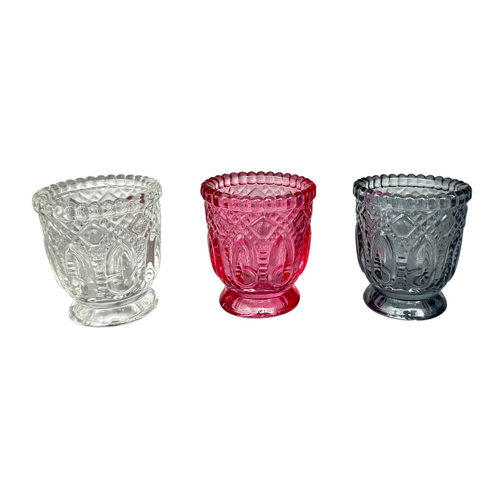 PortaVela Krea Vasito labrado Surtido