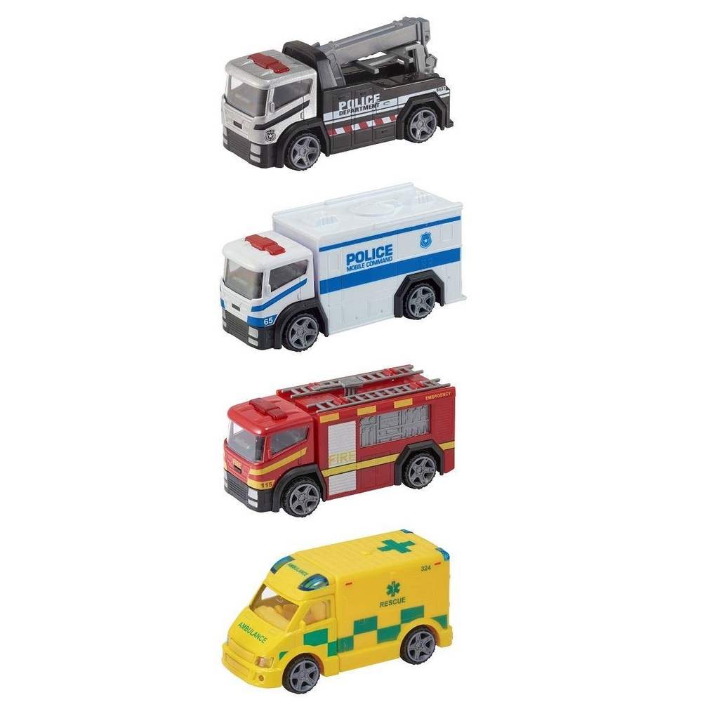 Camiones de Emergencia Teamsterz Surtido