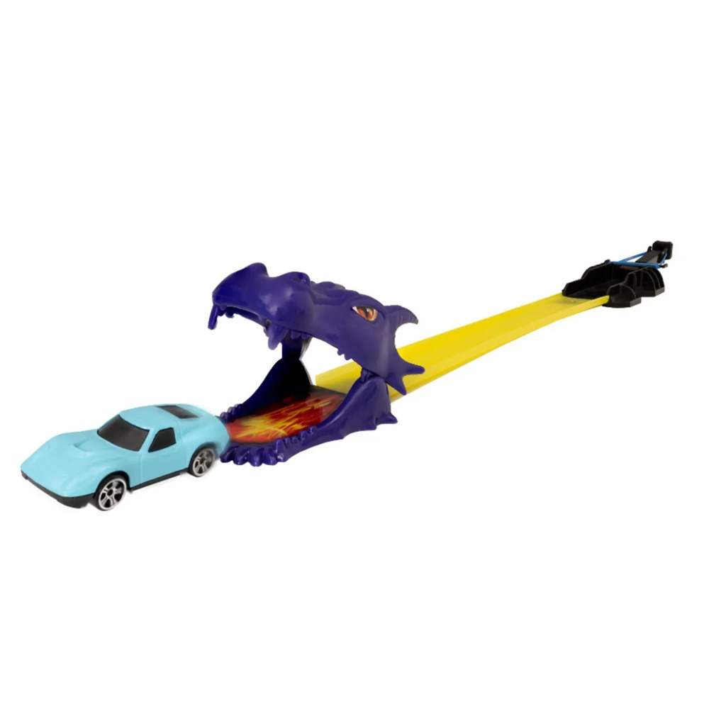 Machines Lanzador Dragón + 2 Autos Teamsterz Beast