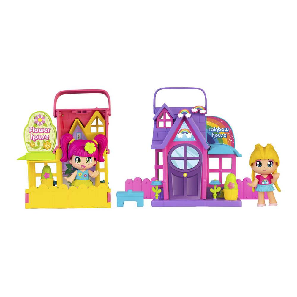Pequeña Casita + Muñeca Pinypon Básica Surtido