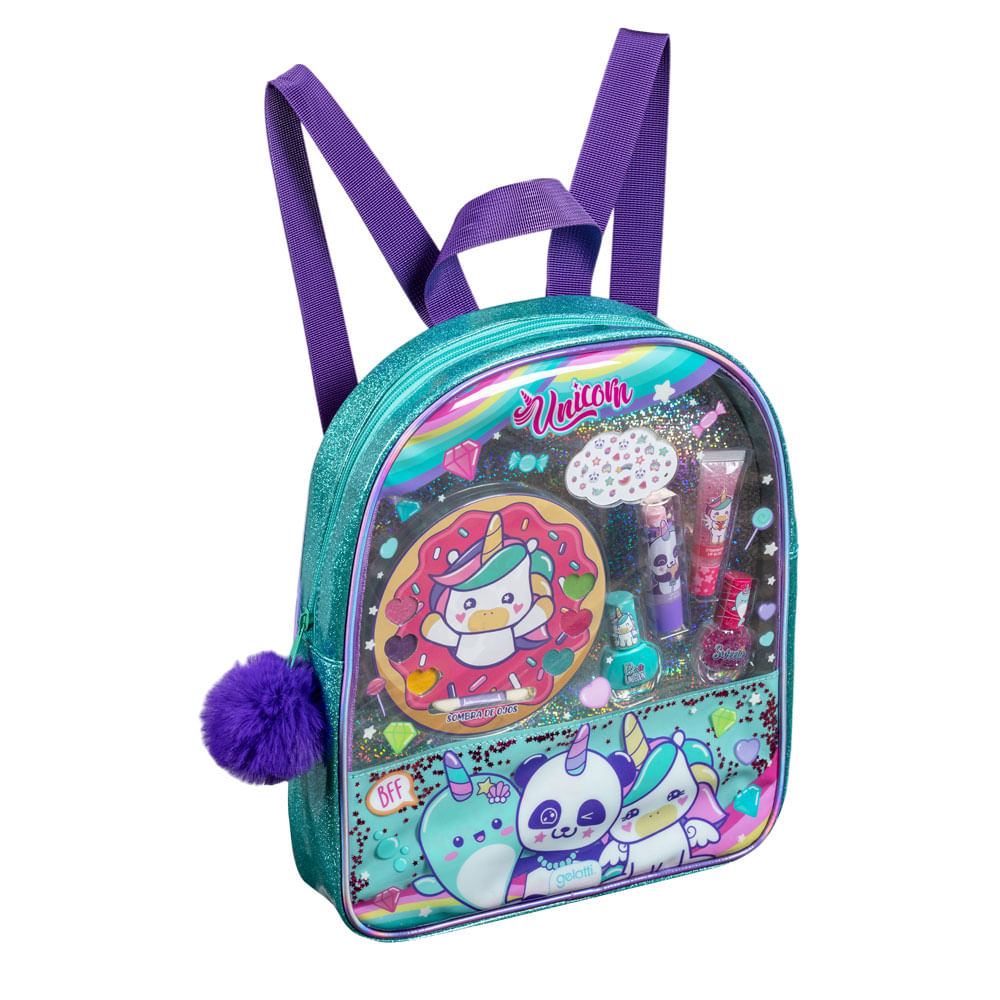 Set Mochila Beauty Unicornio