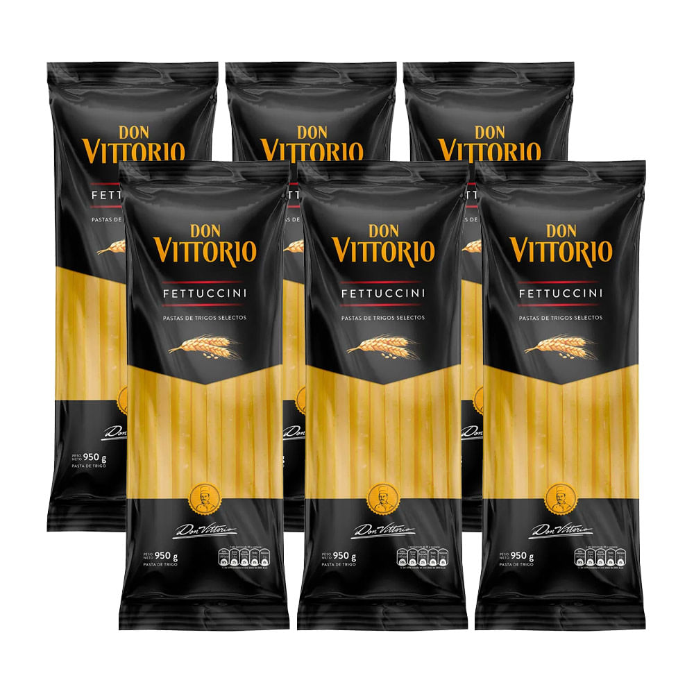 Sixpack Fettuccini Don Vittorio 950g
