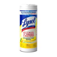 Toallitas Desinfectantes Lysol Lemon 35un
