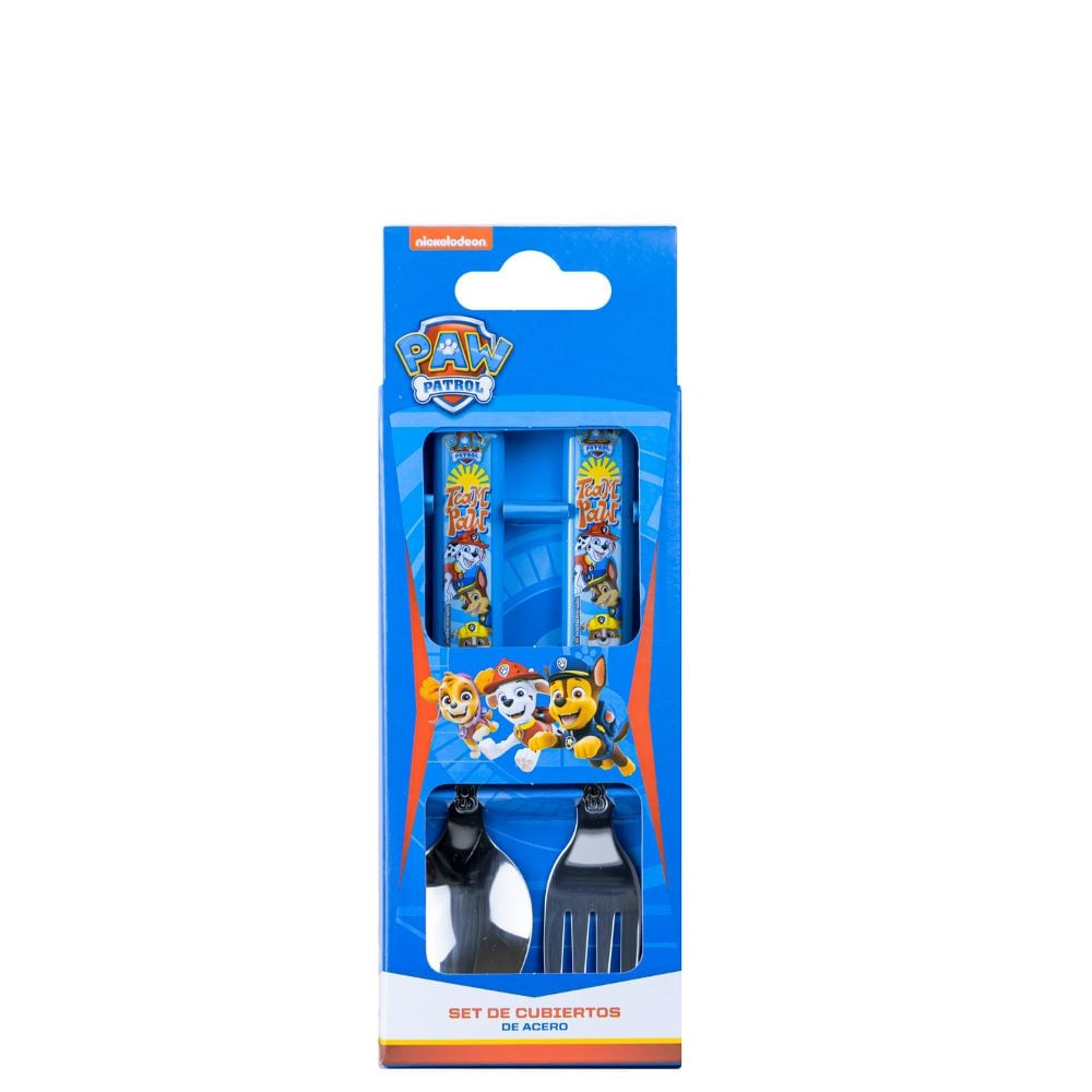 Set Cubiertos Scool Paw Patrol Core