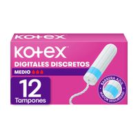 Tampones Digitales Kotex Medio 12un