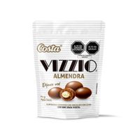 Almendras con Cobertura de Chocolate Vizzio 96g