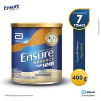 Suplemento Nutricional en Polvo Ensure Advance Vainilla 400g