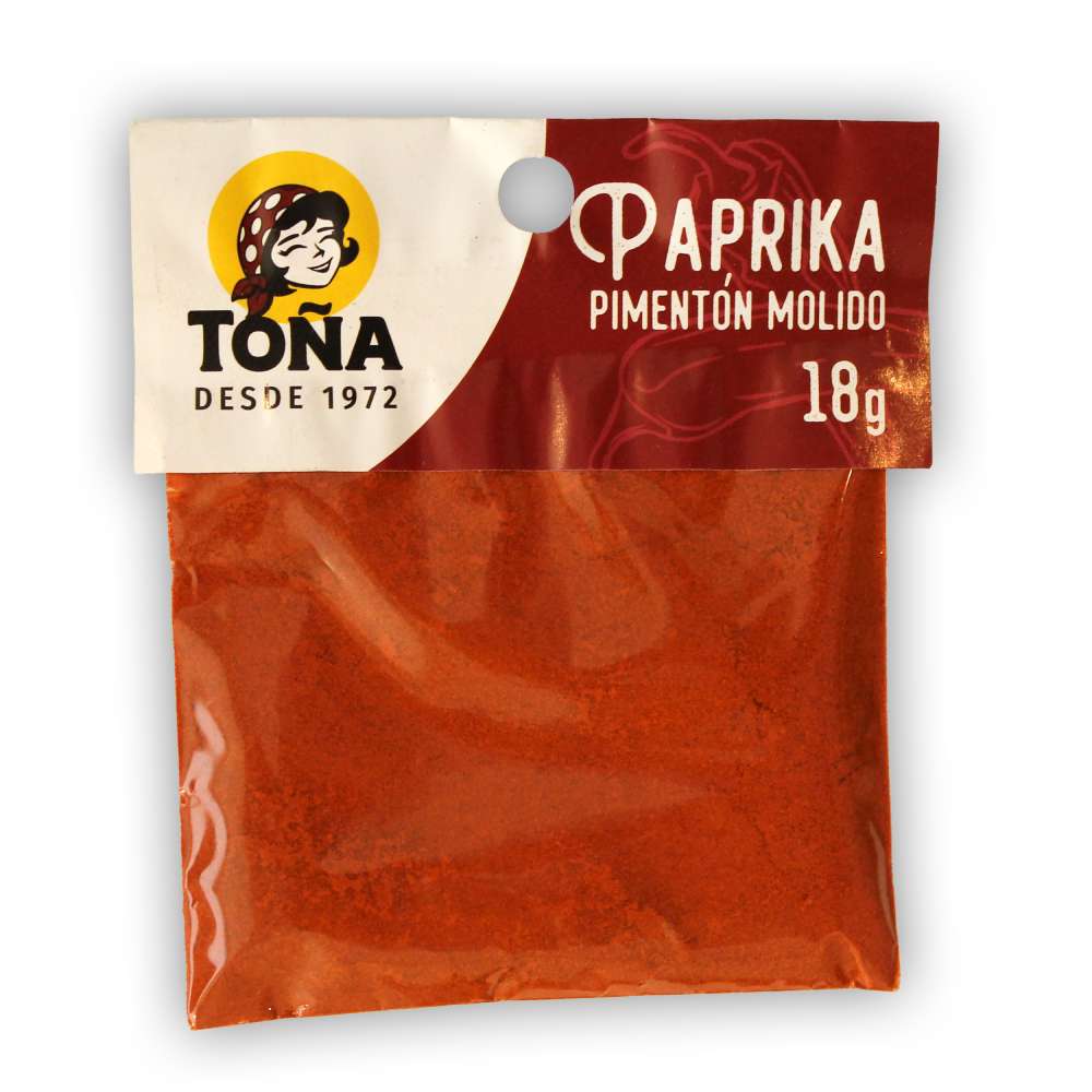 Pimentón Molido Paprika Toña 18g