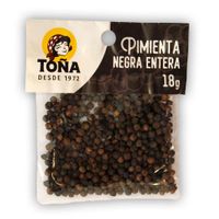 Pimienta Negra Entera Toña 18g