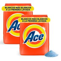Twopack Detergente en Polvo Ace Limpieza Completa 4kg
