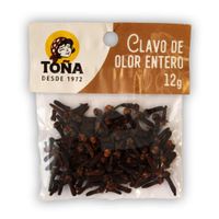 Clavo de Olor Entero Toña 12g