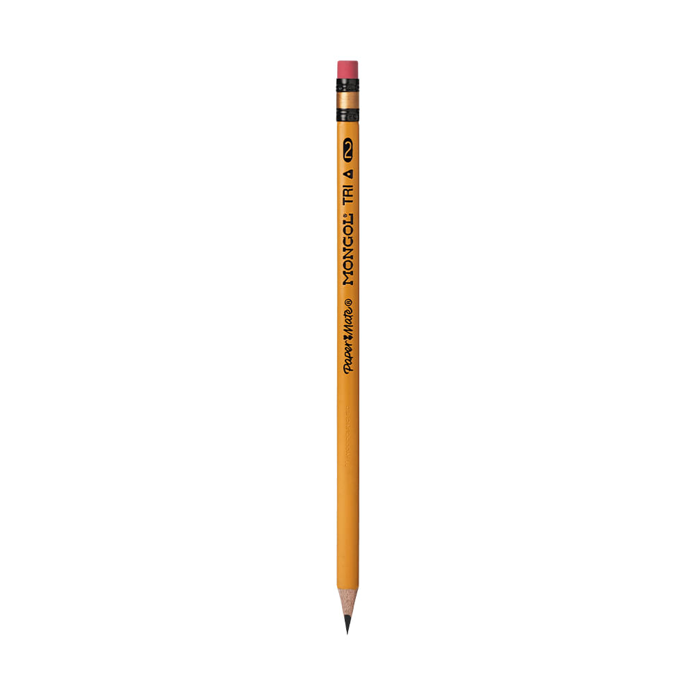 Lápiz de Grafito Triangular x12 Papermate Mongol