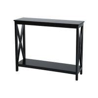 Mesa Arrimo M+Design Alamo Negro 100x30x80cm