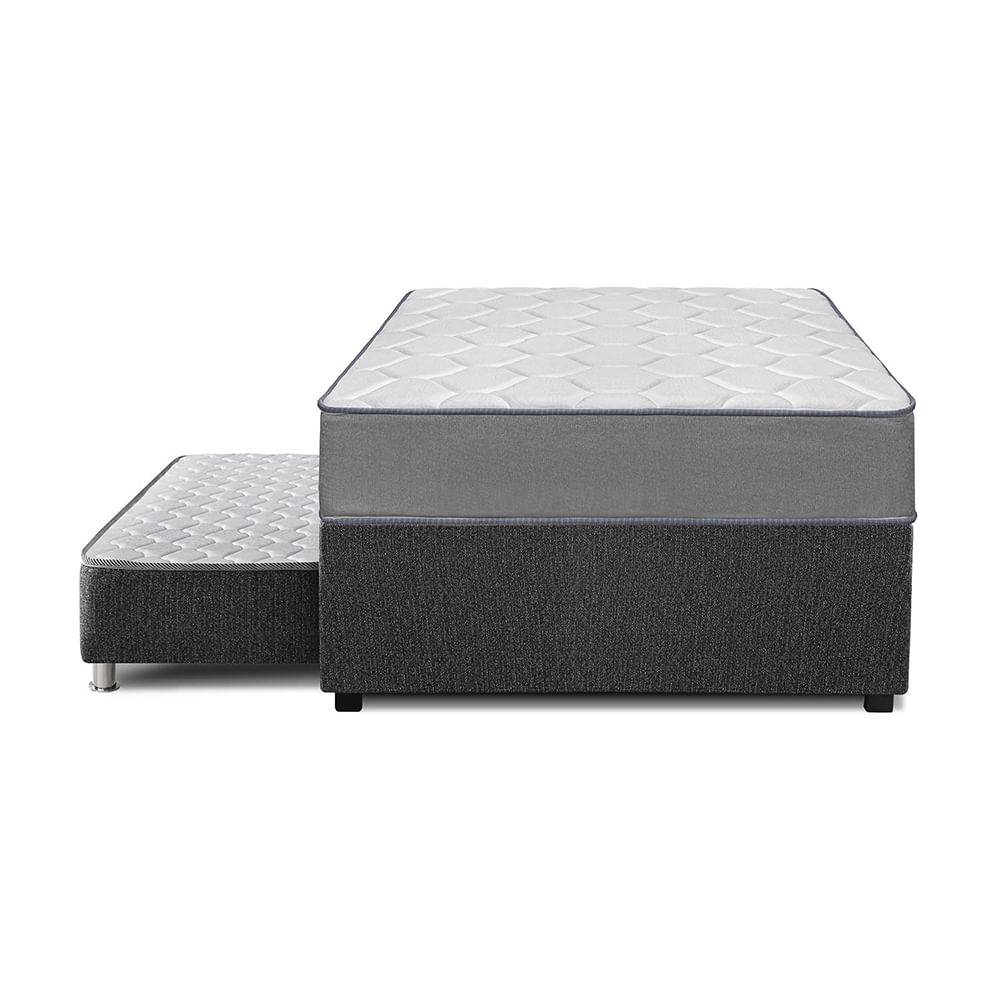 Cama Diván 1.5 Plaza Forli Polaris + Accesorios