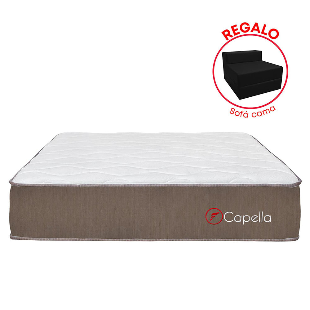 Colchón 2 Plazas Forli Capella Super Side + Sofá Cama