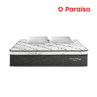 Colchón Paraíso Pocket Star Queen + 2 Almohadas + Protector