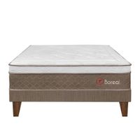Forli Cama Europea Boreal Pocket SS 2 Plazas + 2 Almohadas + Protector