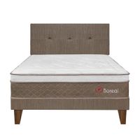 Forli Dormitorio Europeo Boreal Pocket SS 2 Plazas + 2 Almohadas + Protector