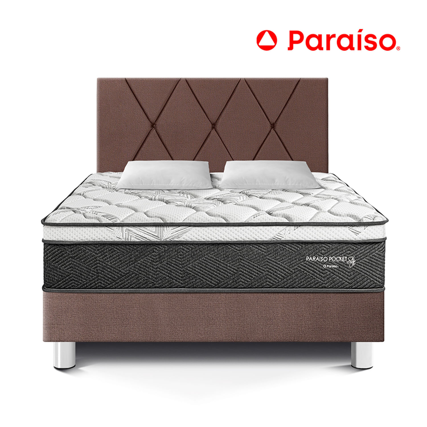 Dormitorio Paraíso Pocket Star Chocolate 2 Plazas
