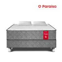 Cama Queen Paraíso Lifestyles Pocket Plata