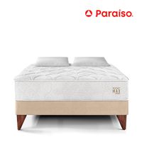 Cama Europea Pocket Max Queen Champagne