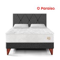 Dormitorio Europeo Pocket Max 2 Plazas Charcoal