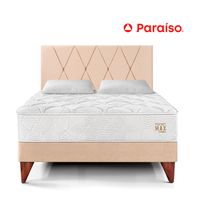 Dormitorio Europeo Pocket Max Queen Champagne