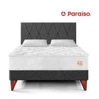 Dormitorio Europeo Pocket Max King Charcoal