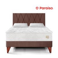 Dormitorio Europeo Pocket Max King Chocolate