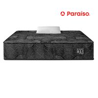 Colchón Pocket Max Black 1.5 Plazas+ 1 Almohada+ 1 Protector