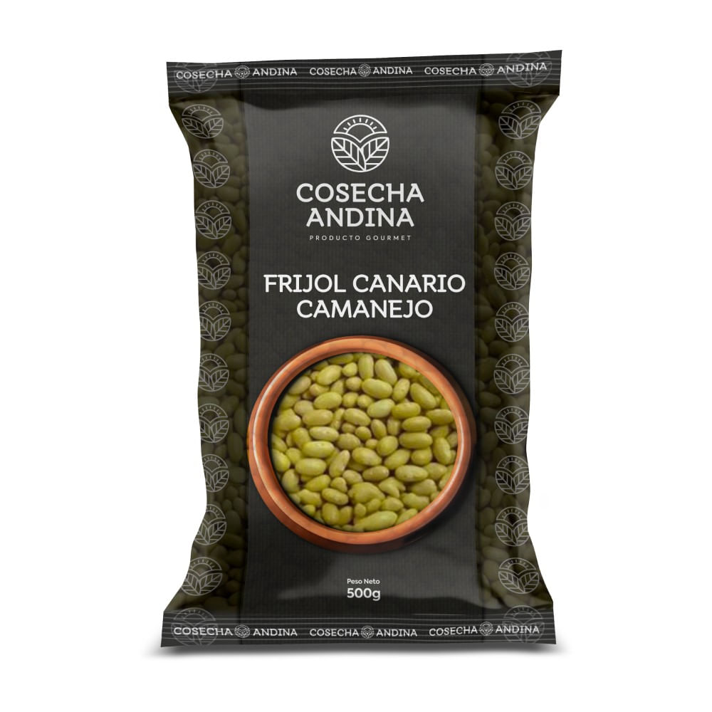 Frijol Canario Camanejo Cosecha Andina 500g