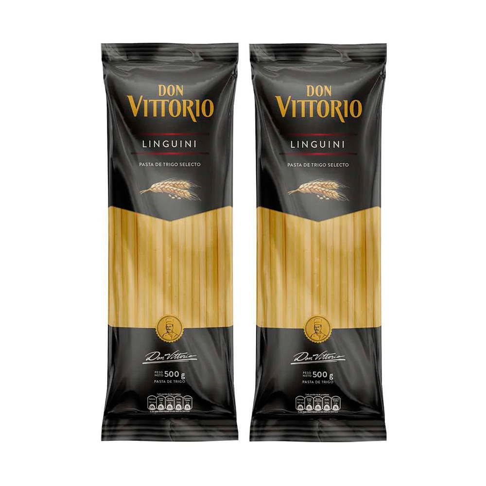 Twopack Fideo Linguini Don Vittorio 500g