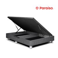 Boxet Deluxe Paraíso Queen Gris