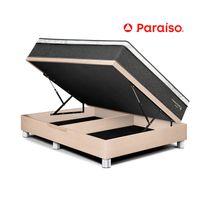 Cama Paraíso Boxet Pocket Star Queen Champagne