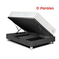 Cama Boxet Pocket Max 1.5 plazas Charcoal