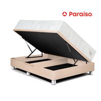 Cama Paraíso Boxet Pocket Max Queen Champagne