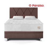 Dormitorio Paraíso Boxet Pocket Max 2 Plazas Chocolate
