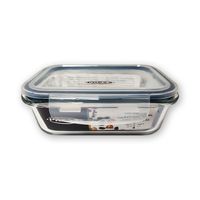 Refractario con Tapa de Plastico 370ml