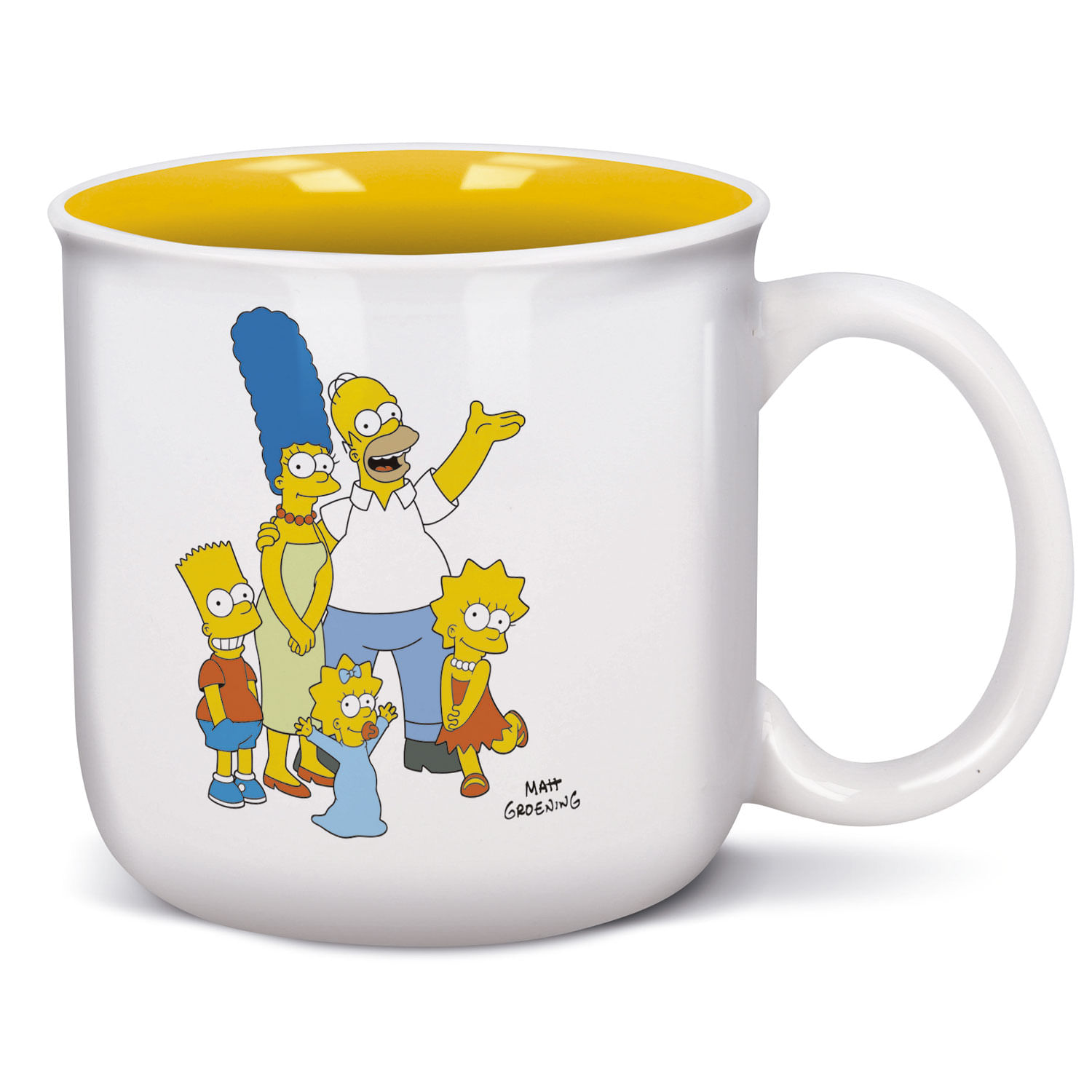 Mug Ceramica Familia de Los Simpson 414ml