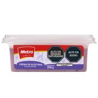Crema de Aceituna Metro 250g