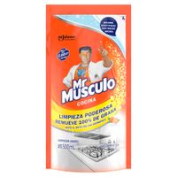 Limpiador Mr Músculo Líquido Quitagrasa Naranja Repuesto 500ml