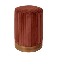 Pouf M+Design Scott Cotele 30x40cm Terracota