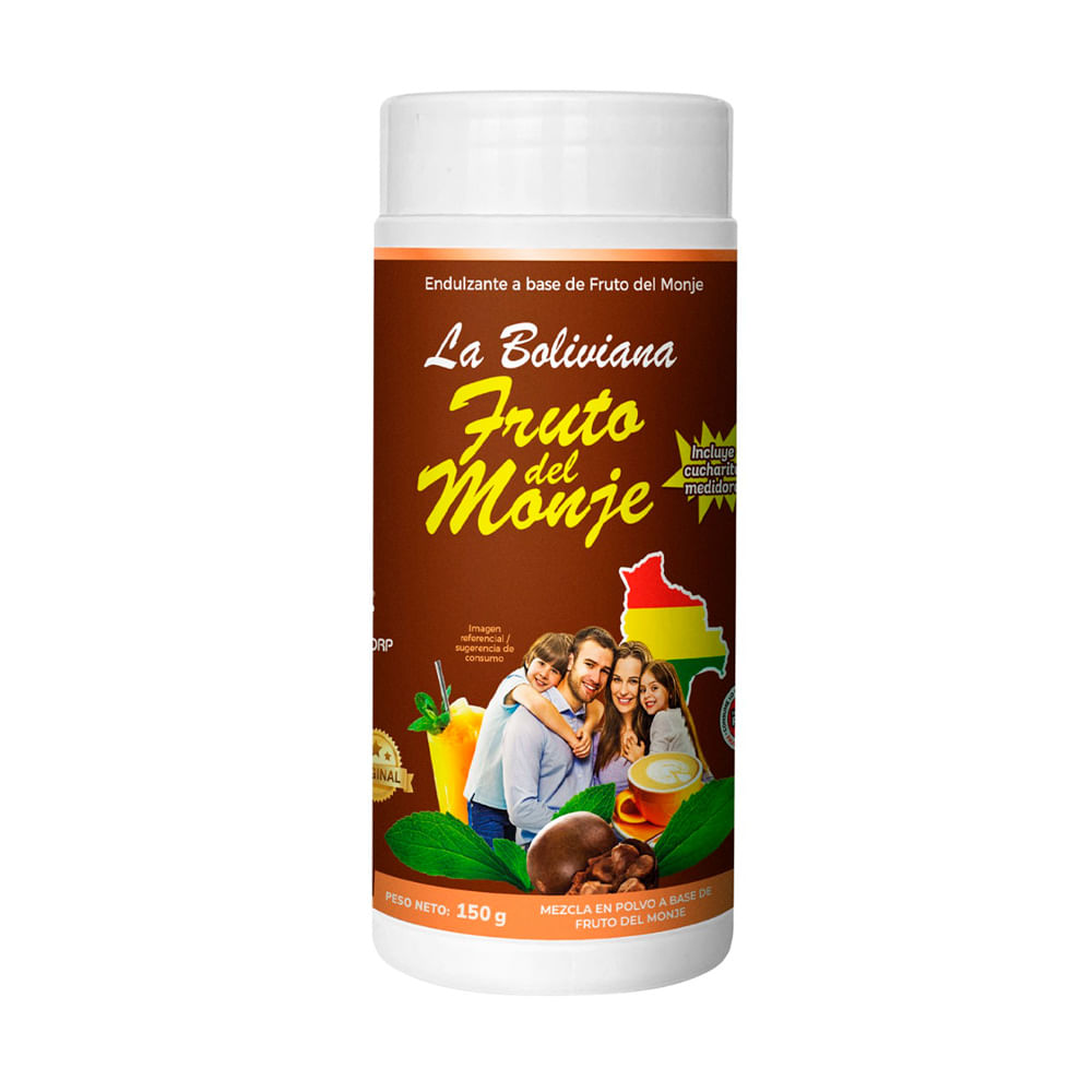 Endulzante en Polvo La Boliviana Fruto del Monje 150g