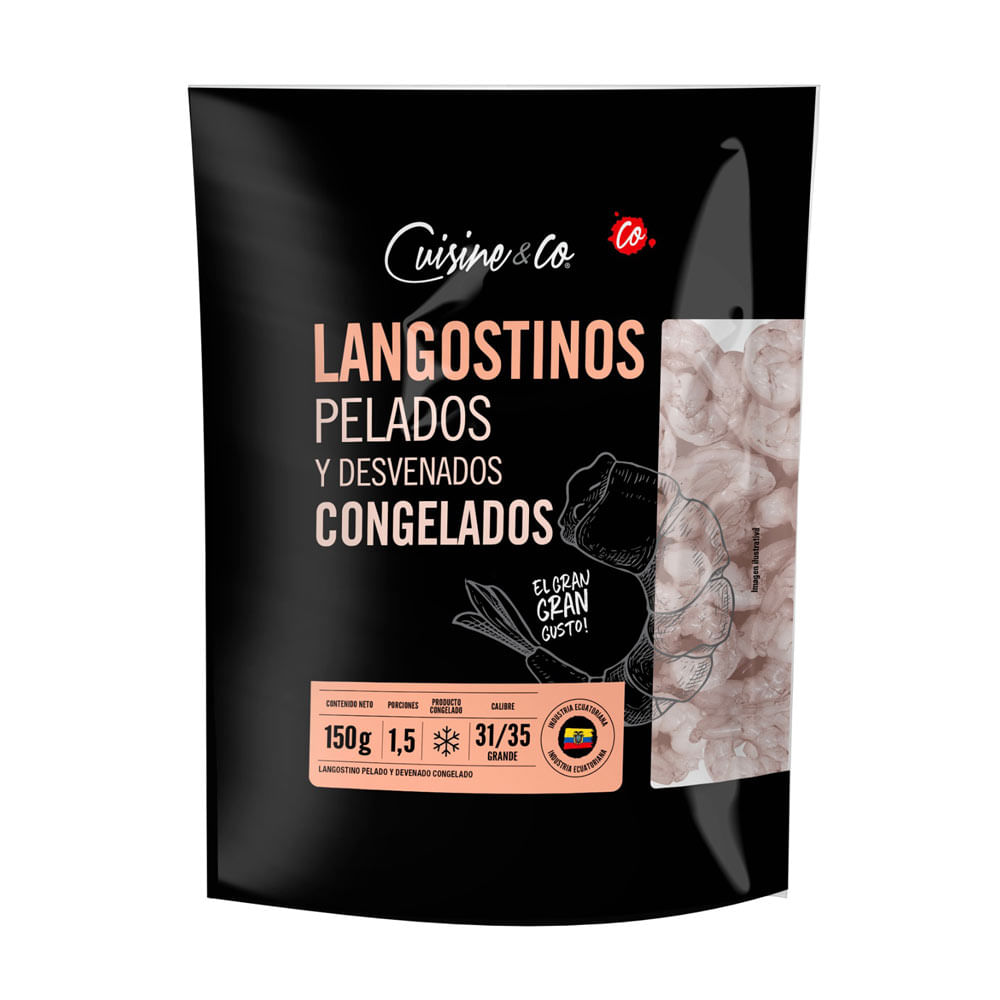 Langostinos Pelados y Desvenados Cuisine & Co 150g