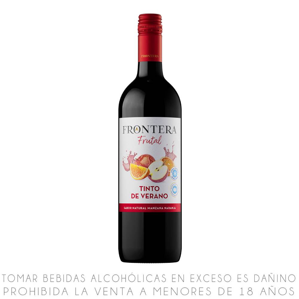 Vino Tinto Frontera Frutal Tinto de Verano Botella 750ml