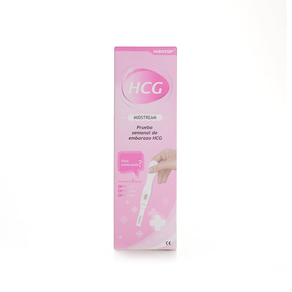 Prueba Semanal de Embarazo HCG