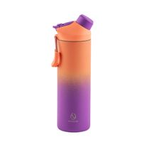 Botella Hydrum Mate Iman Bicolor Orange 709ml