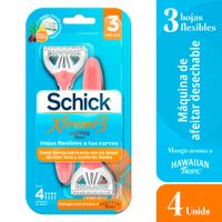 Máquina de Afeitar Desechable Schick Xtreme 3 4un